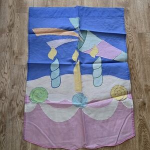 2 For $30 BIRTHDAY CAKE Garden / Window Flag. Quality Large Flag With Appliques